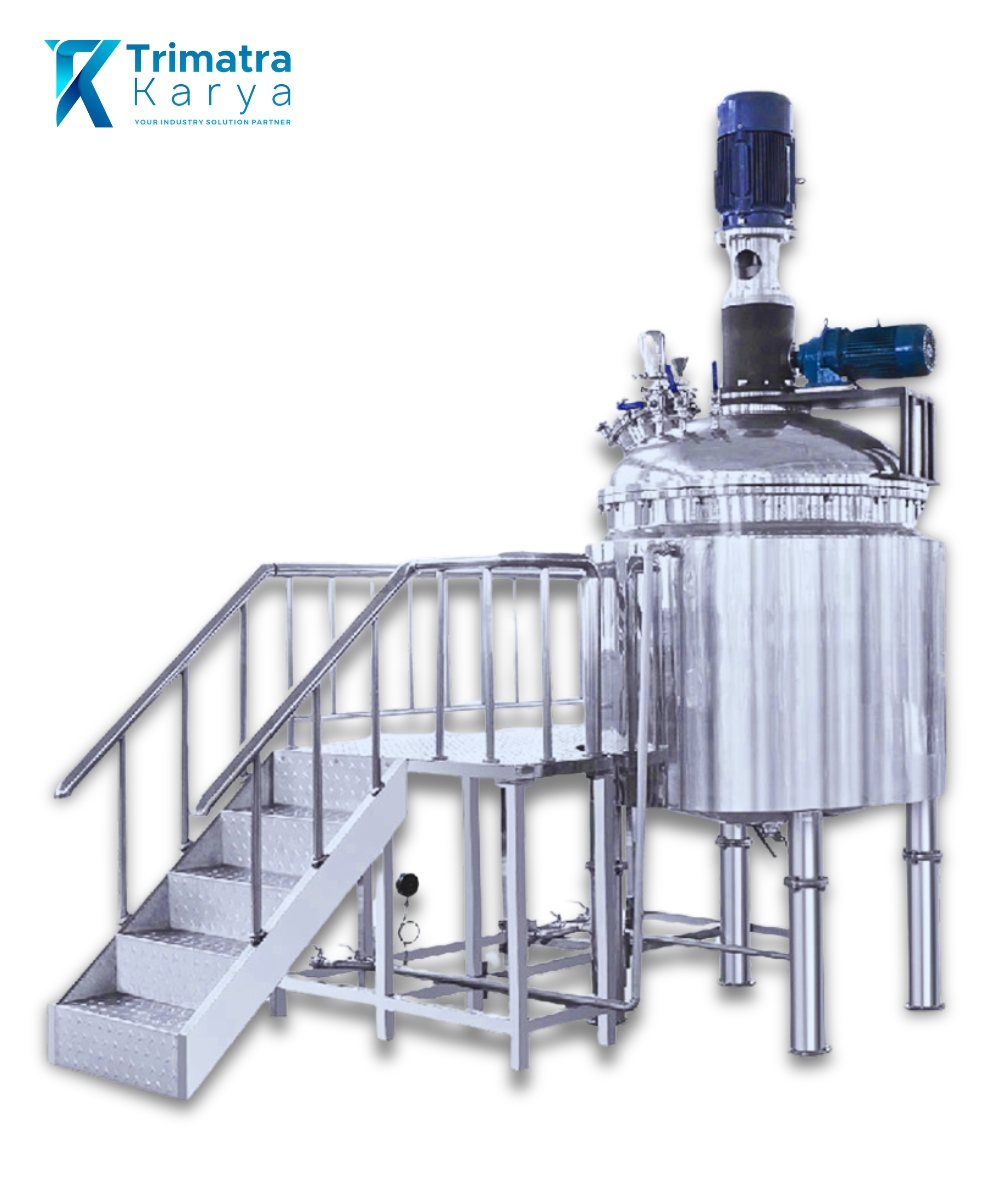 Tank Mixer With Platform